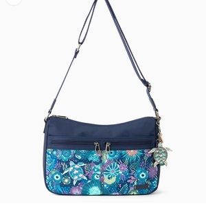 Sakroots New Adventure Hobo Bag Crossbody or Shoulder 13" 8" H Water Repellent